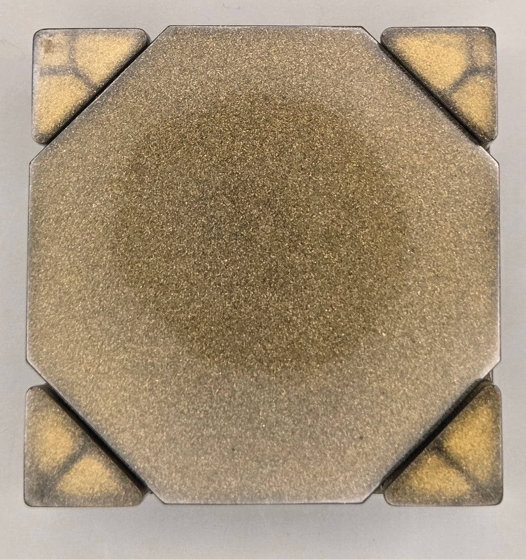 Handcrafted Epoxy Resin Coaster - Gothic Home Decor