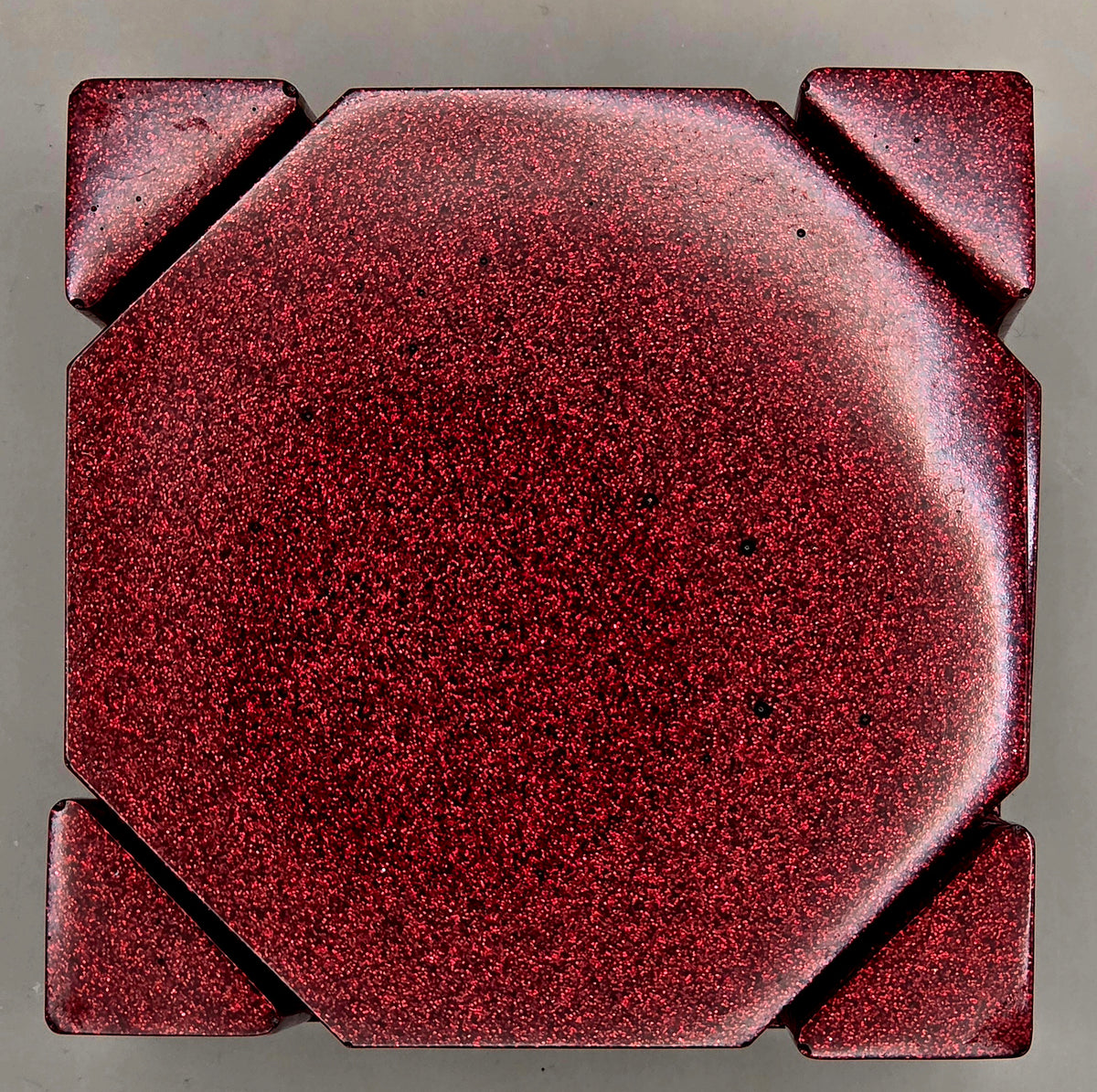Handcrafted Epoxy Resin Coaster - Gothic Home Decor