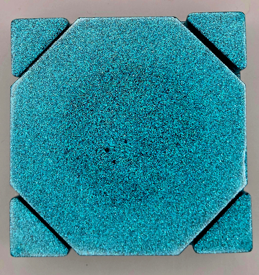 Handcrafted Epoxy Resin Coaster - Gothic Home Decor