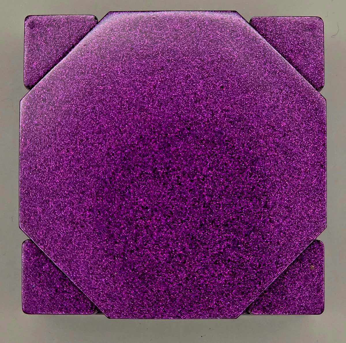 Handcrafted Epoxy Resin Coaster - Gothic Home Decor