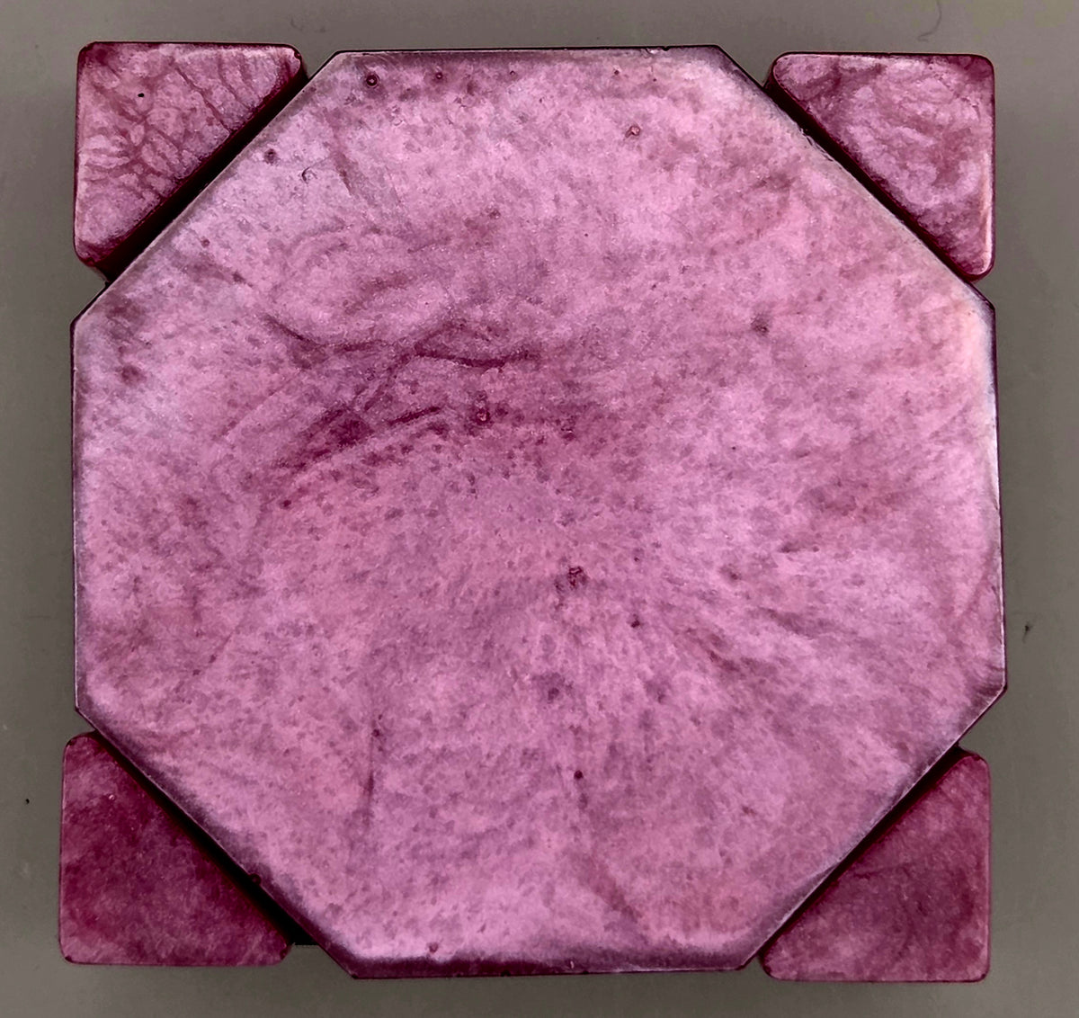 Handcrafted Epoxy Resin Coaster - Gothic Home Decor