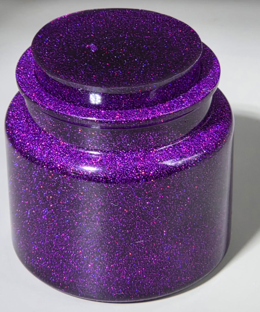 Handcrafted Epoxy Resin Apothecary Jar - Gothic Home Decor