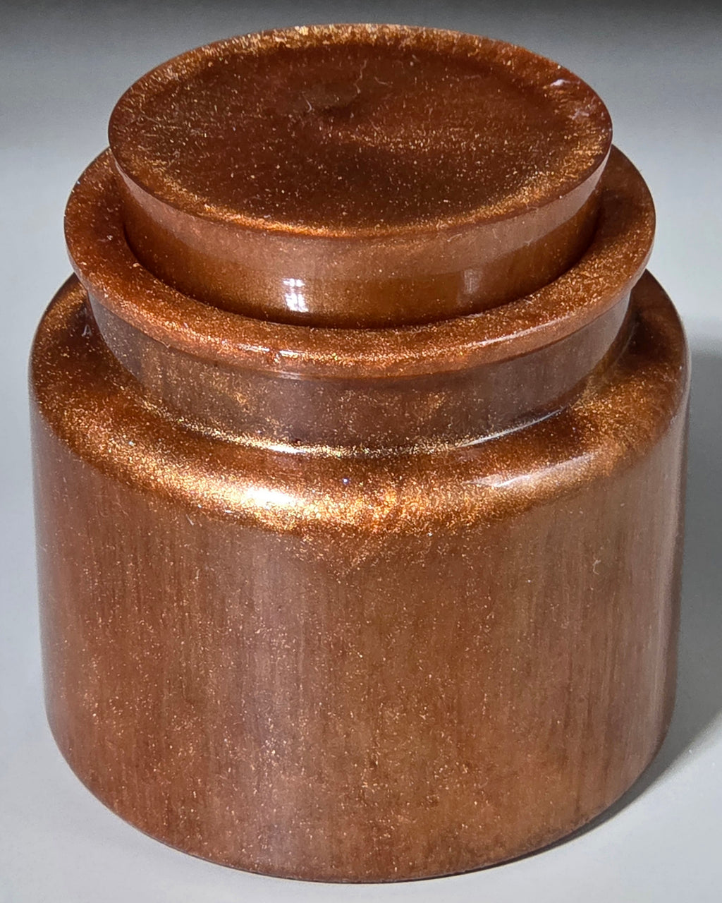 Handcrafted Epoxy Resin Apothecary Jar - Gothic Home Decor