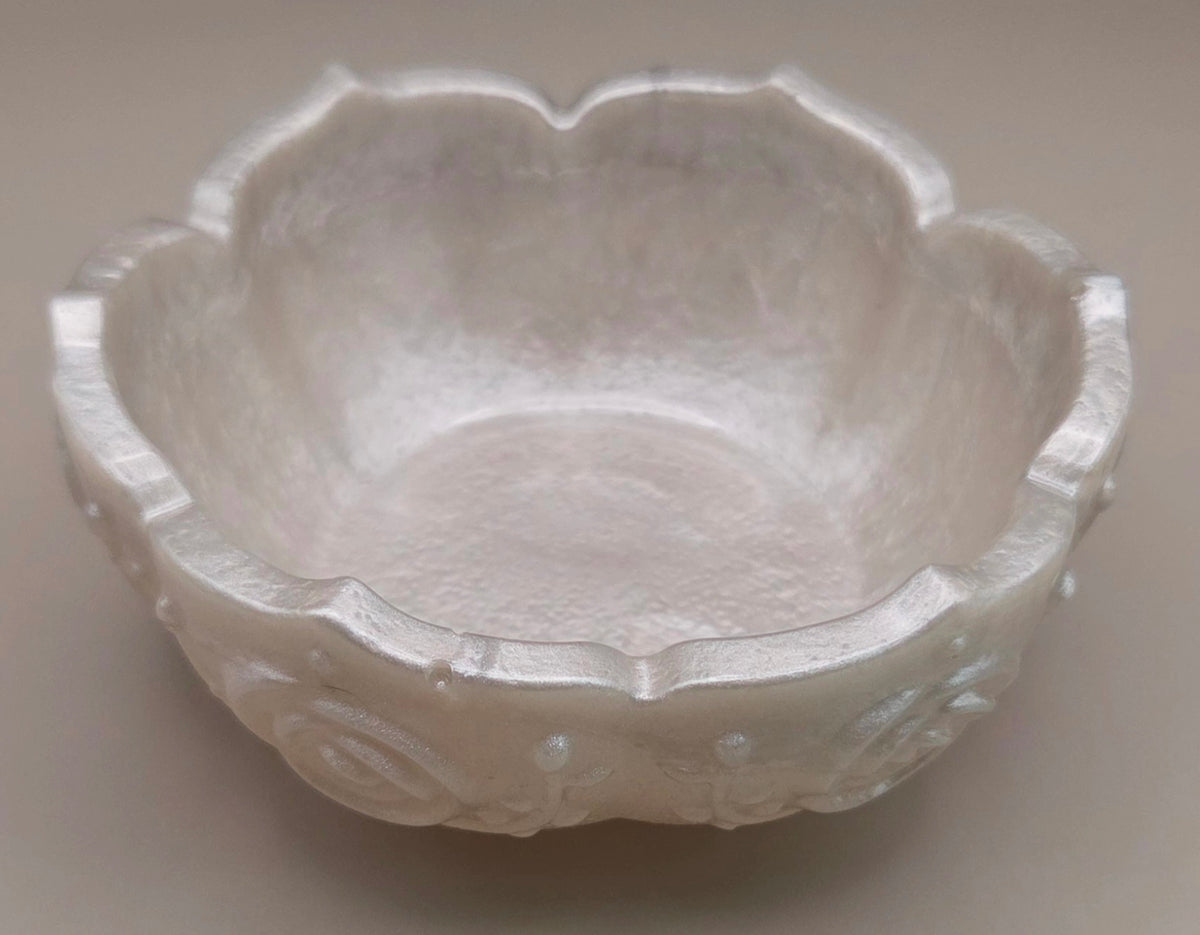 Handcrafted Epoxy Resin Decorative Bowl - Gothic Home Decor