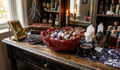 Handcrafted Epoxy Resin Decorative Bowl - Gothic Home Decor