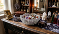 Handcrafted Epoxy Resin Decorative Bowl - Gothic Home Decor