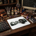 Cursed Sublimation Printed Standard Mouse Pad - Gothic Workspace Art