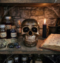 Handcrafted Epoxy Resin Skull - Gothic Home Decor