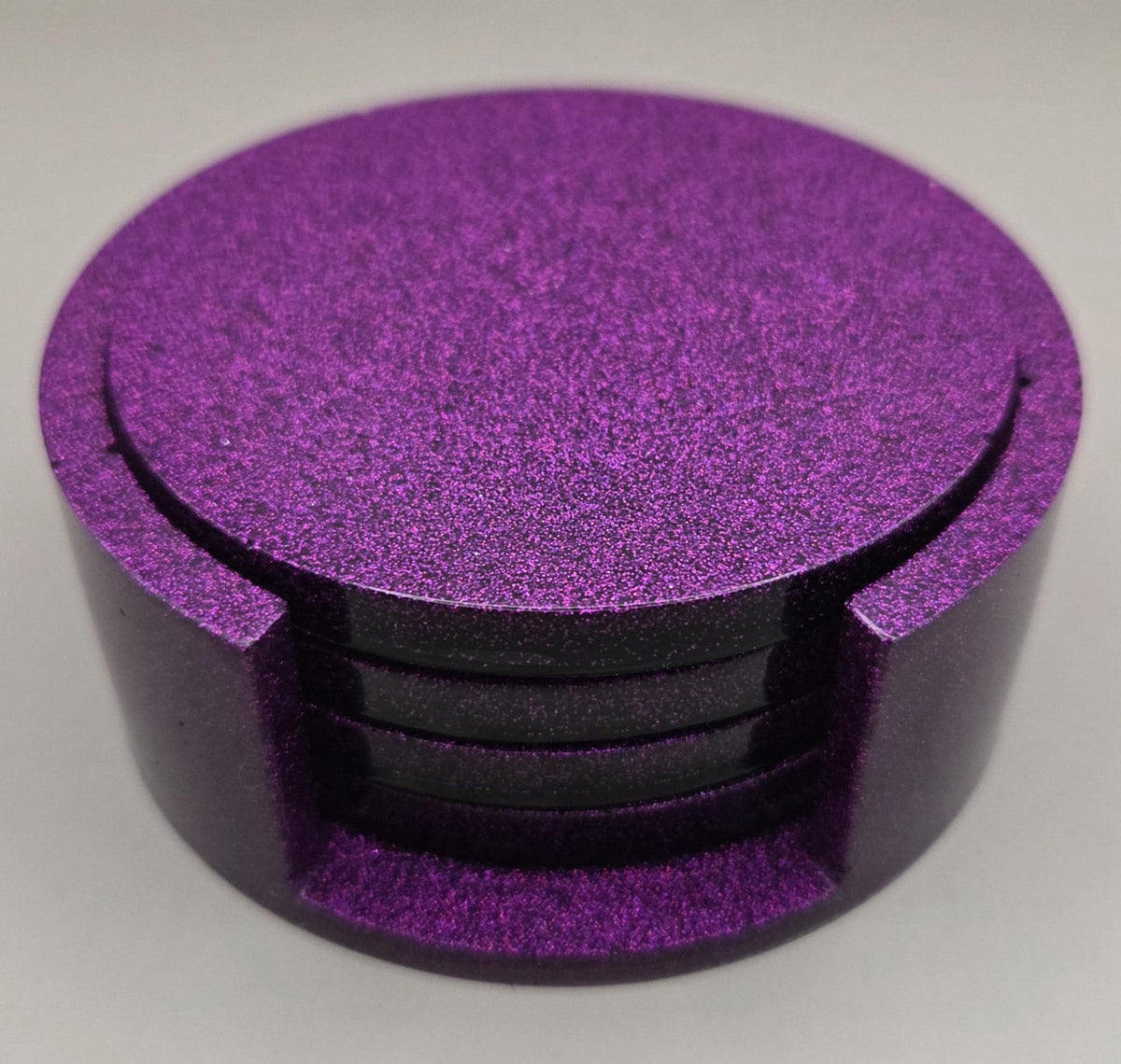 Handcrafted Epoxy Resin Coaster - Gothic Home Decor