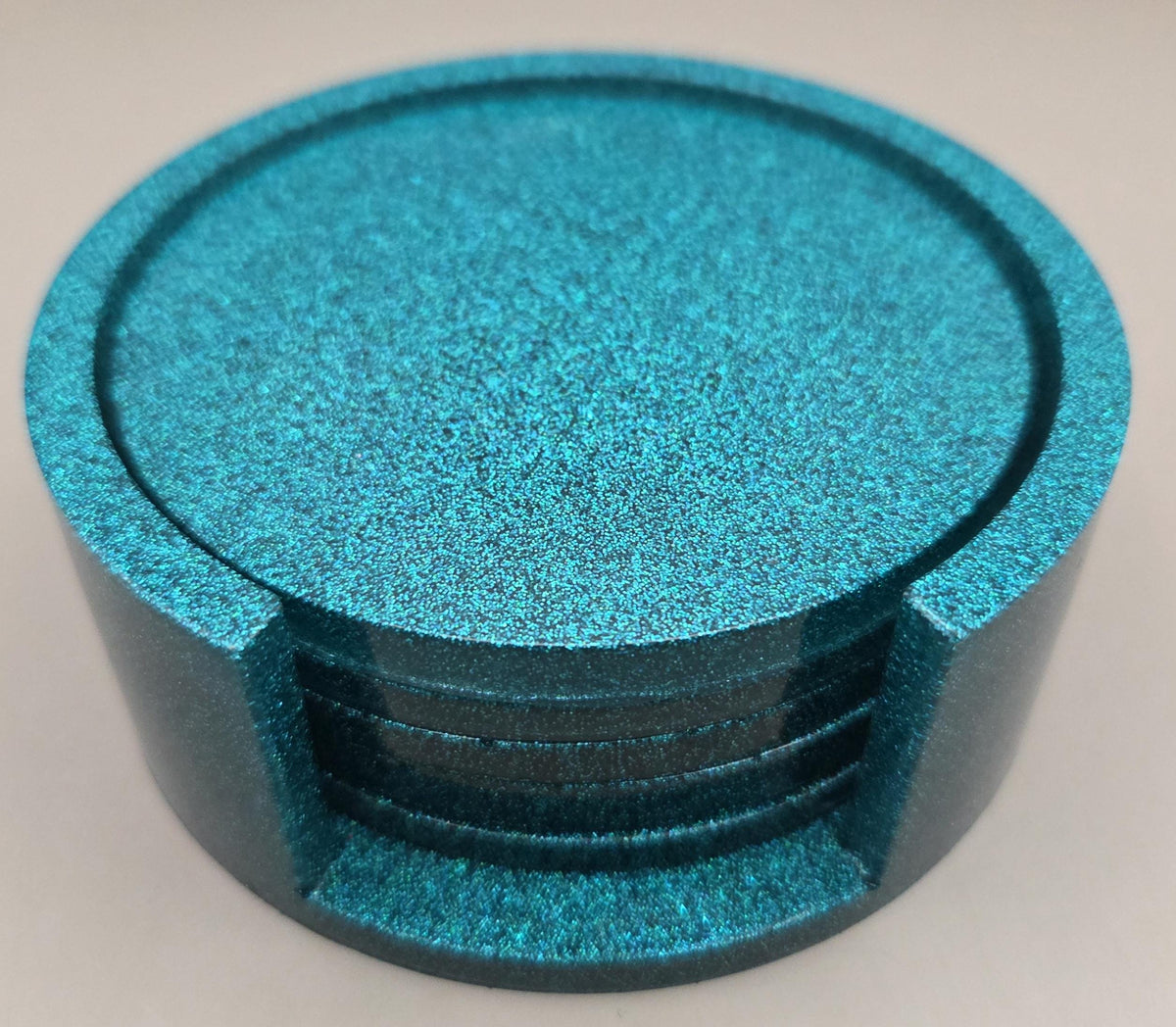 Handcrafted Epoxy Resin Coaster - Gothic Home Decor