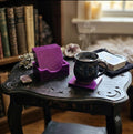 Handcrafted Epoxy Resin Coaster - Gothic Home Decor