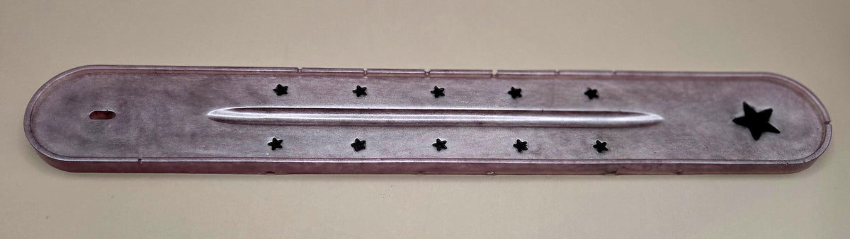Handcrafted Epoxy Resin Incense Holder - Gothic Home Decor