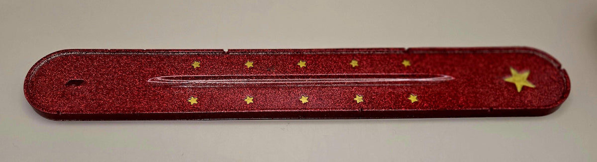 Handcrafted Epoxy Resin Incense Holder - Gothic Home Decor