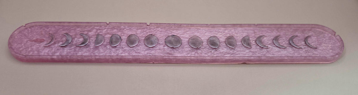 Handcrafted Epoxy Resin Incense Holder - Gothic Home Decor