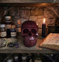 Handcrafted Epoxy Resin Skull - Gothic Home Decor