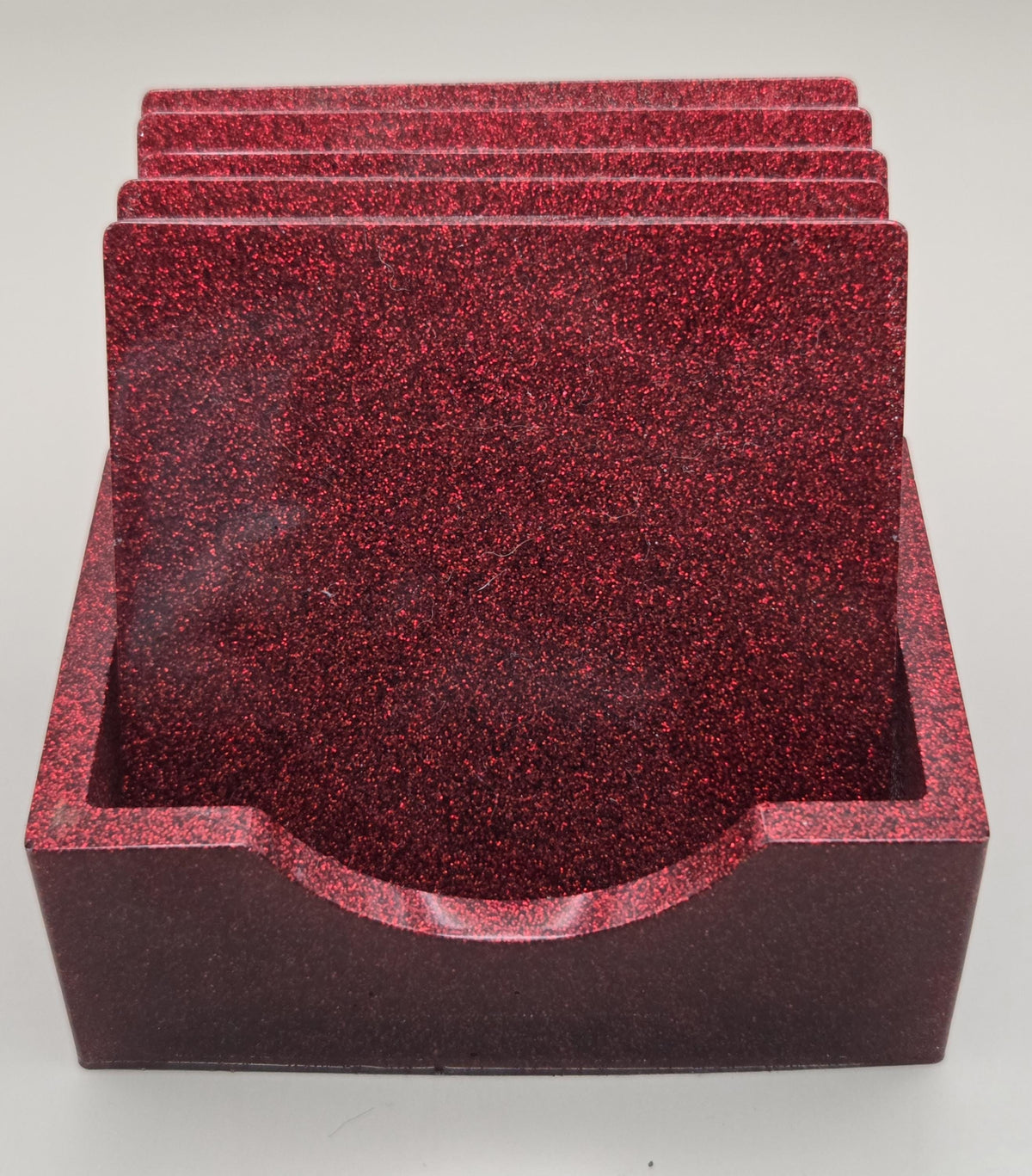 Handcrafted Epoxy Resin Coaster - Gothic Home Decor