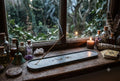 Handcrafted Epoxy Resin Incense Holder - Gothic Home Decor