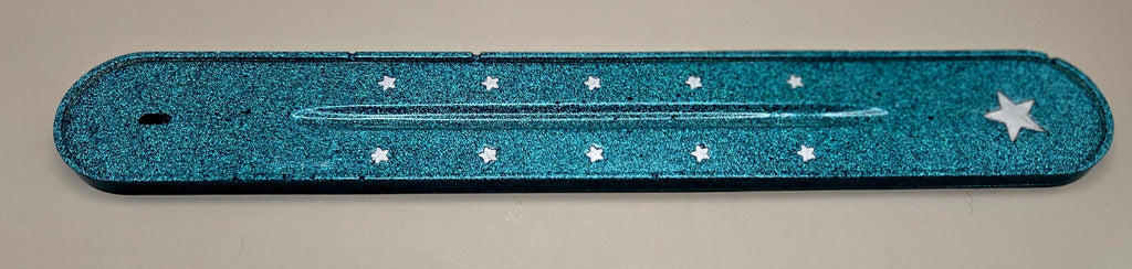 Handcrafted Epoxy Resin Incense Holder - Gothic Home Decor
