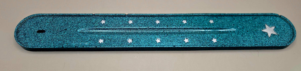 Handcrafted Epoxy Resin Incense Holder - Gothic Home Decor