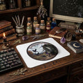 My Best Life Sublimation Printed Standard Mouse Pad - Gothic Workspace Art