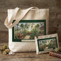 Rooted In Peace Sublimation Printed Tote Bag & Matching Handbag Set - Gothic Wearable Art