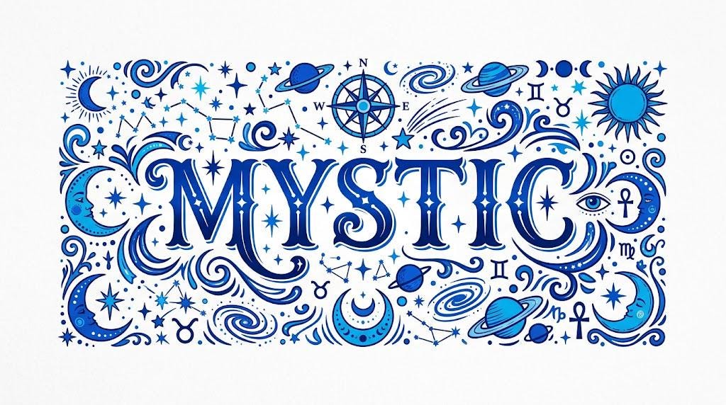 Mystic Sublimation Printed Vehicle Plate For Your Ride or Wall Decor - Gothic Automotive Art